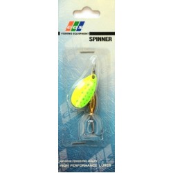 Блешня на хижу рибу, обертова, EOS S0036A, вага 8г, колір GS441094